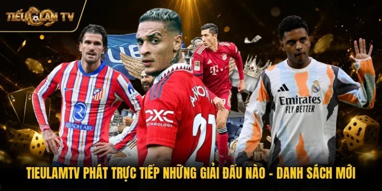TieulamTV Phát Trực Tiếp Những Giải Đấu Nào - Danh Sách Mới